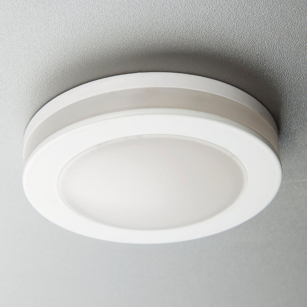 LED innbyggingsspot Artemis hvit Ø10 cm 10W IP44 bakside