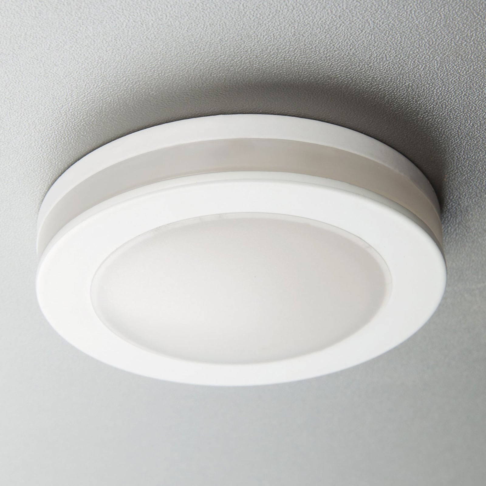 LED innbyggingsspot Artemis hvit Ø10 cm 10W IP44 bakside