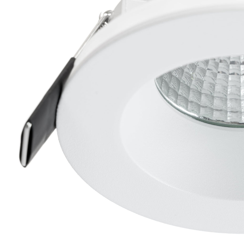 LED innbyggingsspot Aryx dimbar hvit Ø8,2 cm 2700K IP65 aluminiumsdetalj