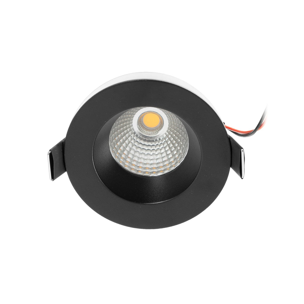 LED innbyggingsspot Aryx svart dimbar produktbilde