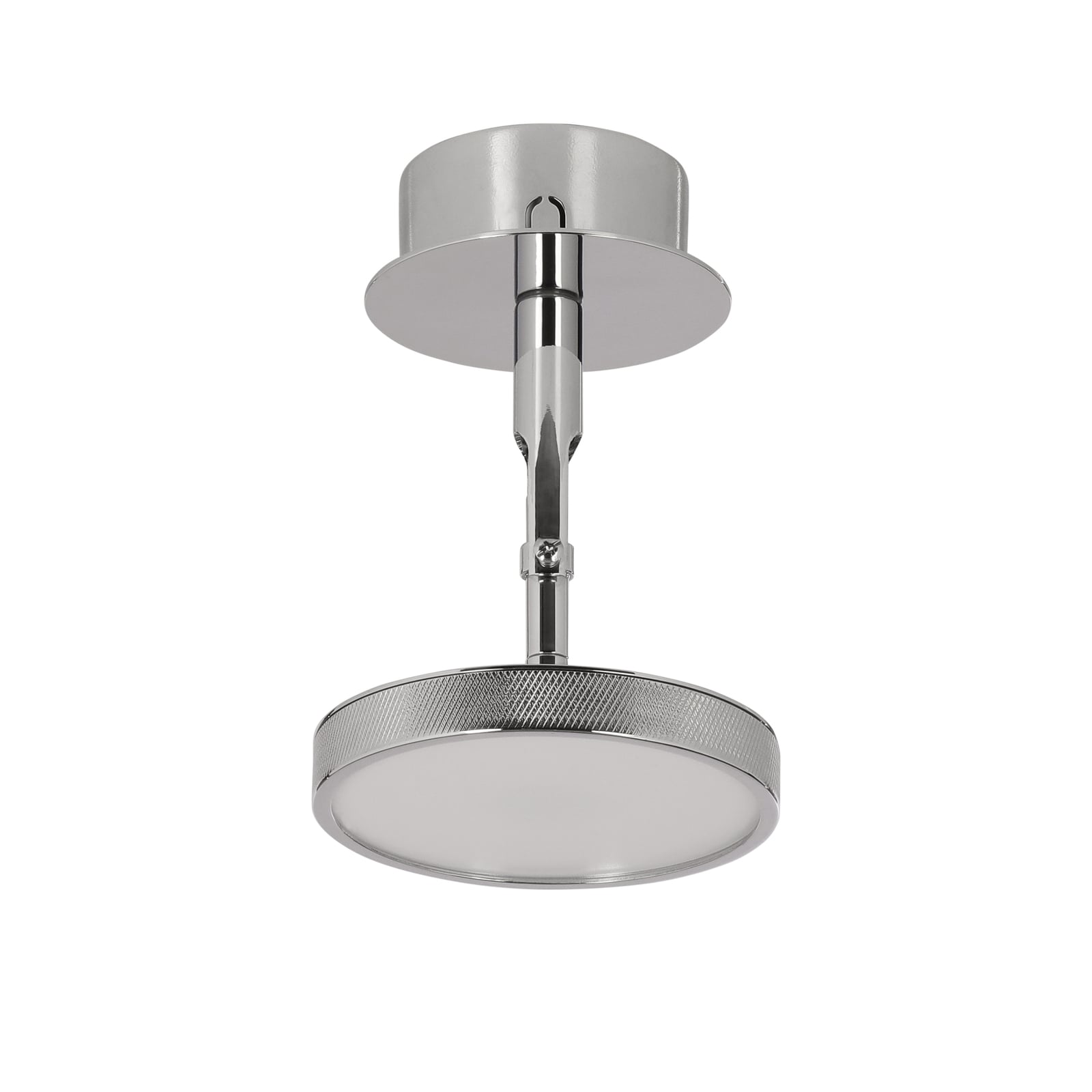 LED innbyggingsspot Asteria Spot Ø12 cm polert stål monteringsboks
