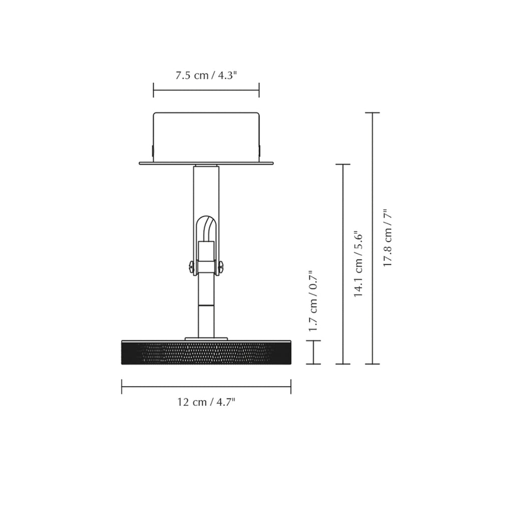 LED innbyggingsspot Asteria Spot Ø12 cm polert stål i moderne interiør