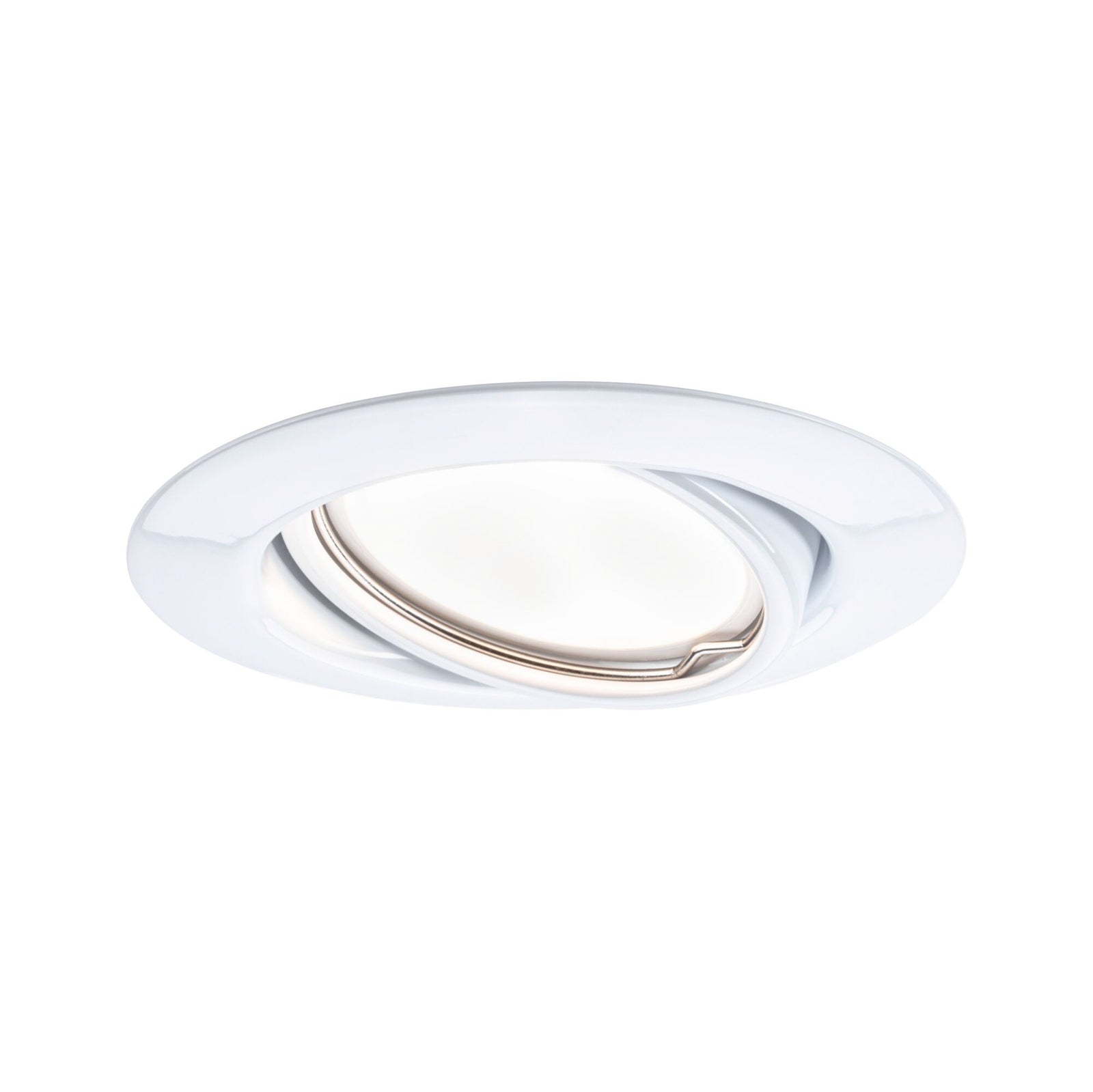 LED innbyggingsspot Base 3-pack svingbar dimbar hvit Ø9 cm - Paulmann montert i tak