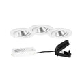LED innbyggingsspot BB03 rund dimbar 3-pack 6W 3000K fra BRUMBERG forfra