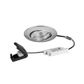 LED innbyggingsspot BB13 dim2warm krom svingbar forfra