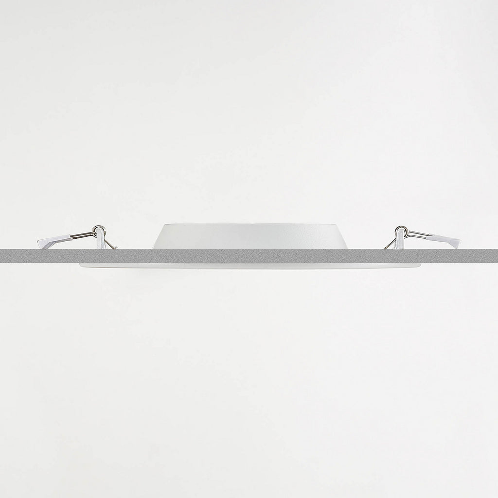 LED innbyggingsspot Cadance hvit dimbar CCT Ø24 cm IP44 med dimmer