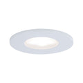 LED innbyggingsspot Calla fast hvit IP65 Ø9 cm 5W forfra
