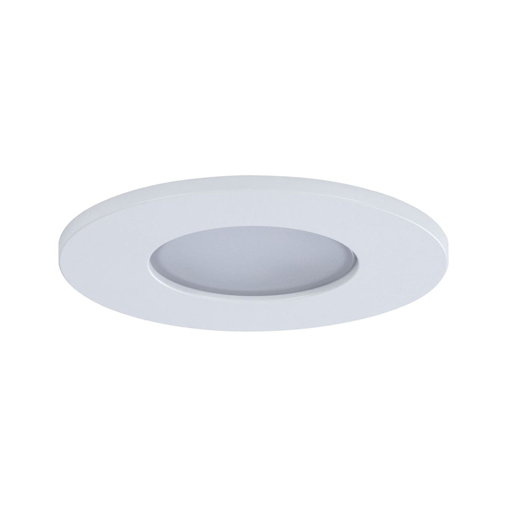 LED innbyggingsspot Calla fast hvit IP65 Ø9 cm 5W bakside