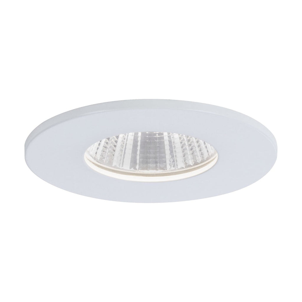 LED innbyggingsspot Calla hvit Ø8 cm 7W 4000K IP44 forfra