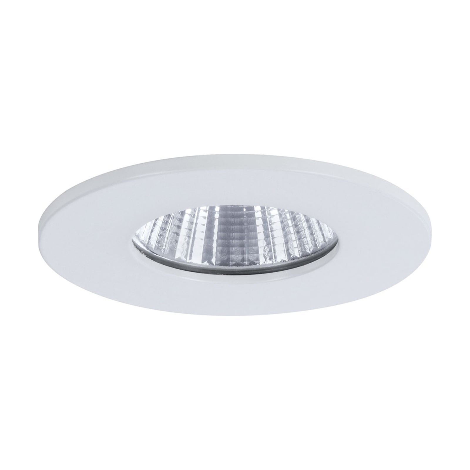 LED innbyggingsspot Calla hvit Ø8 cm 7W 4000K IP44 bakside