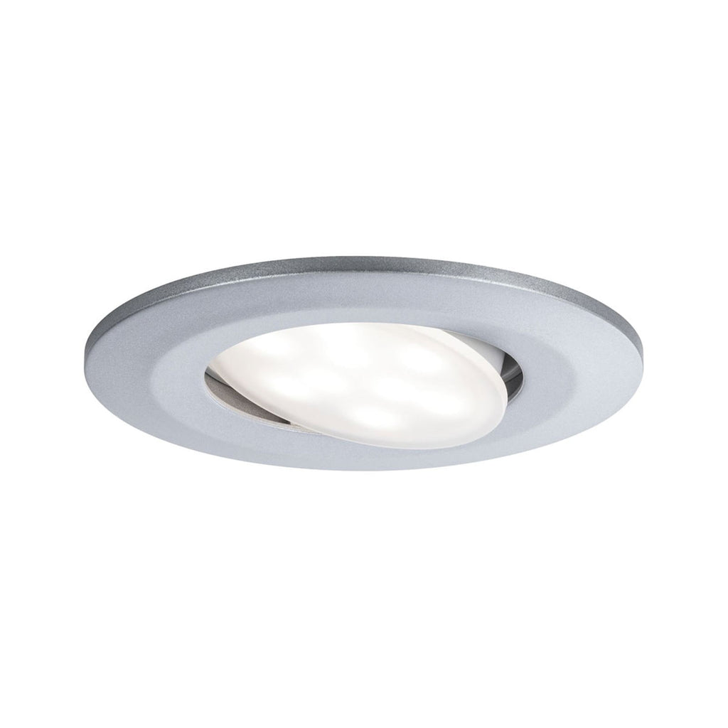 LED innbyggingsspot Calla krom matt bakside