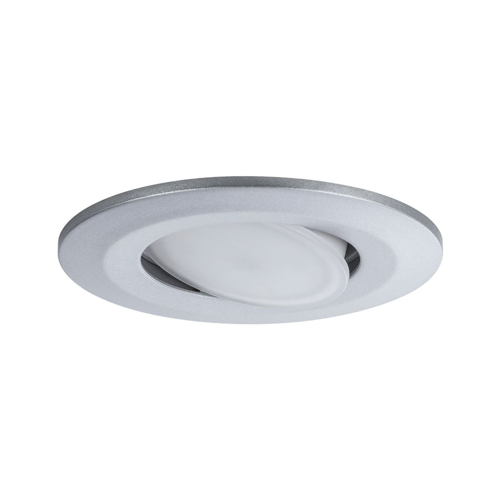 Detalj av LED innbyggingsspot Calla krom matt