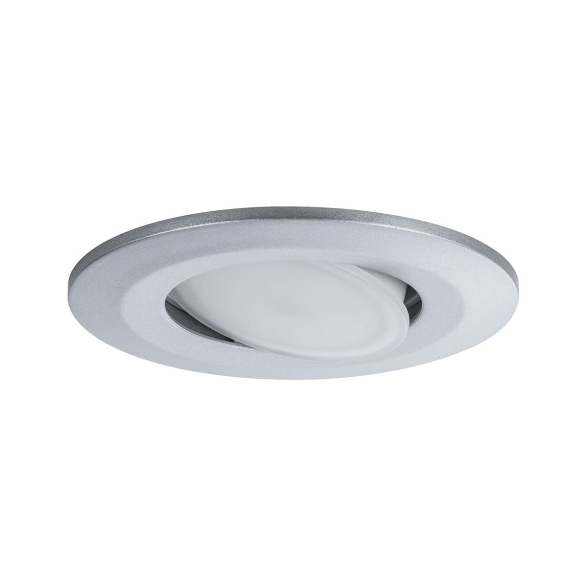Detalj av LED innbyggingsspot Calla krom matt