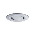 LED innbyggingsspot Calla svingbar krom matt Ø9 cm front