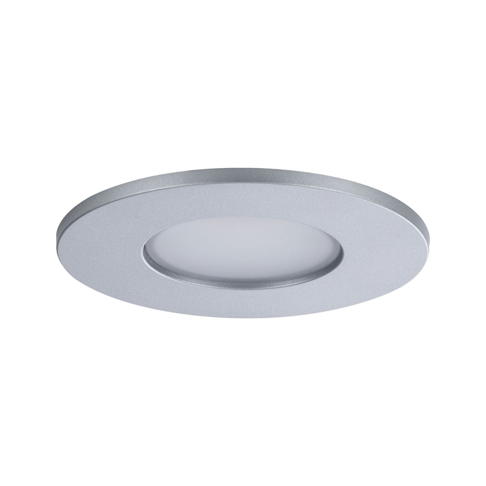 LED innbyggingsspot Calla svingbar 3-pack krom IP65 detalj