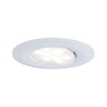 LED innbyggingsspot Calla svingbar 6W hvit Ø9 cm IP65 forfra