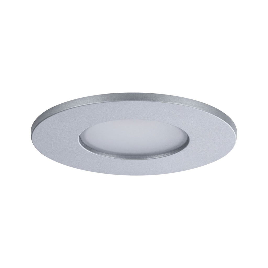 Detalj av LED innbyggingsspot Calla svingbar dimbar 3-pk krom