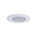 LED innbyggingsspot Calla svingbar dimbar Ø9 cm IP65 hvit forfra