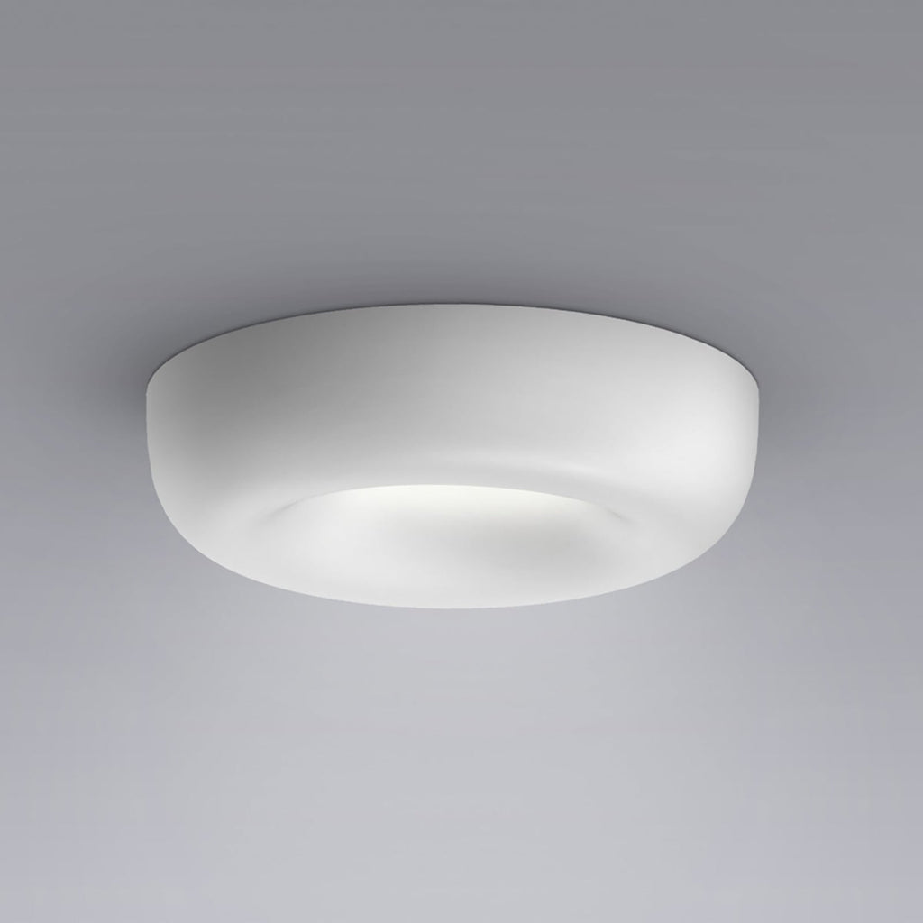 LED innbyggingsspot Cavity Recessed S dimbar hvit Ø10 cm forfra