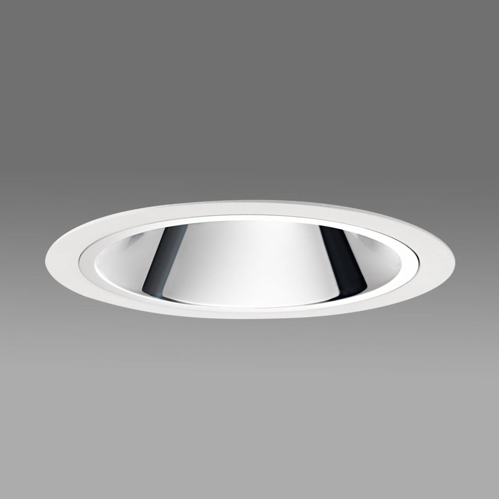 LED innbyggingsspot Centro hvit aluminium forfra