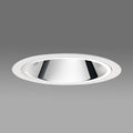 LED innbyggingsspot Centro hvit aluminium forfra