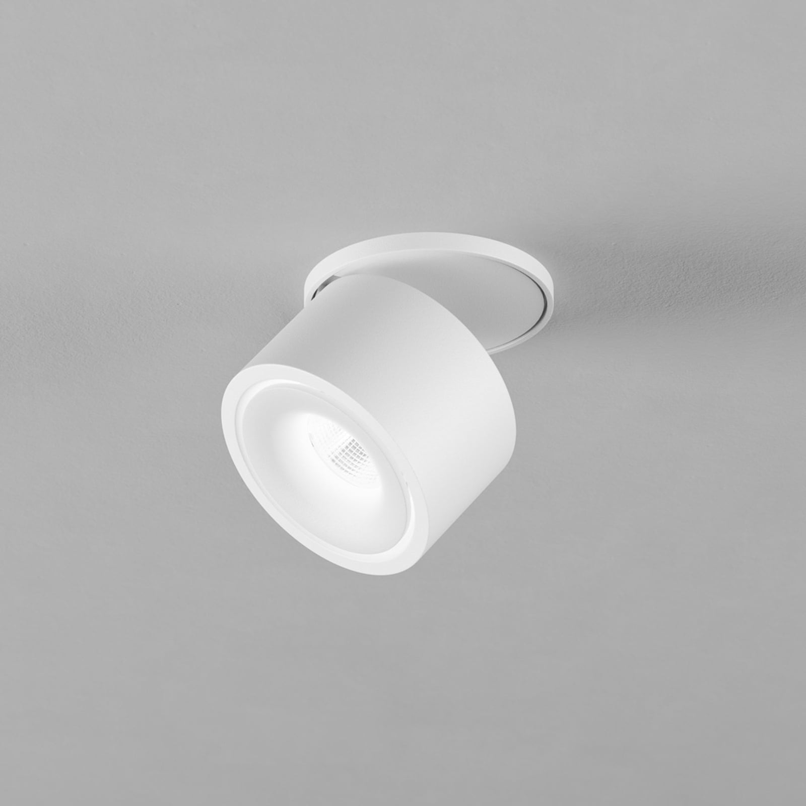 LED innbyggingsspot Clippo S EP dimbar svingbar fra Egger Licht nærbilde
