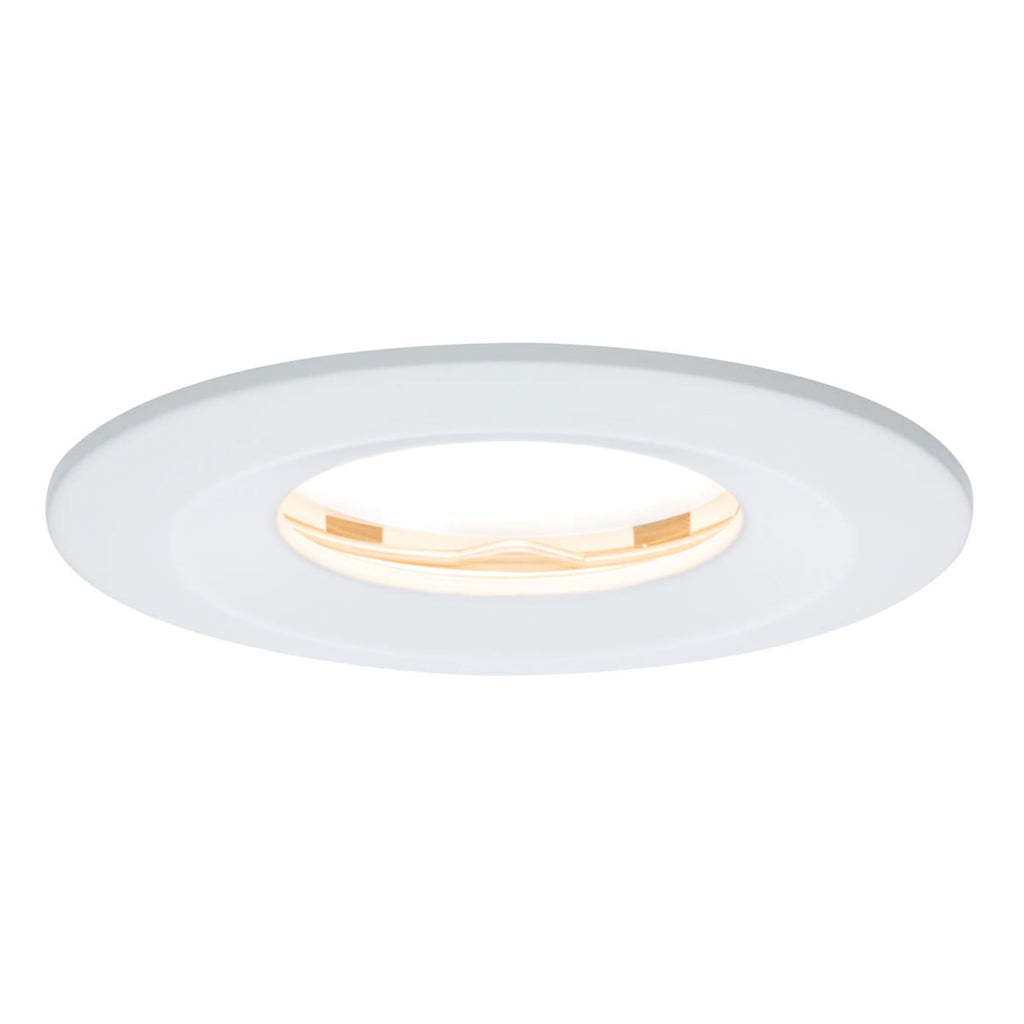 LED innbyggingsspot Coin Slim dimbar Ø7,8 cm IP65 Paulmann installasjon