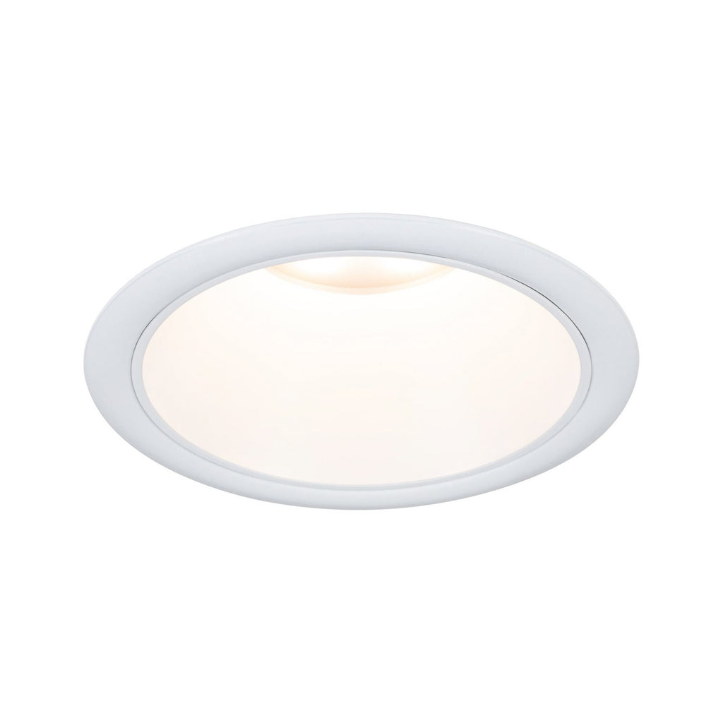 LED innbyggingsspot Cole Coin hvit bakside