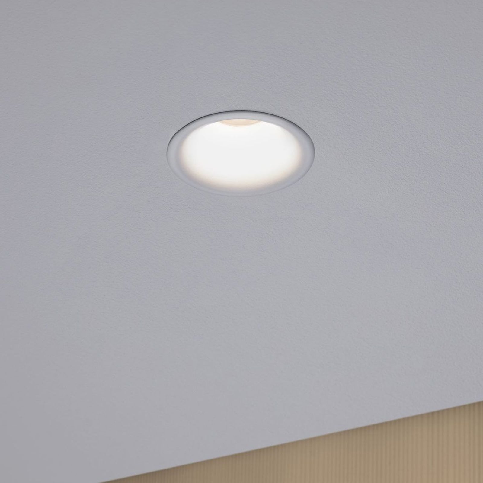 Detaljbilde av LED innbyggingsspot Cymbal 3-pack dimbar hvit IP44
