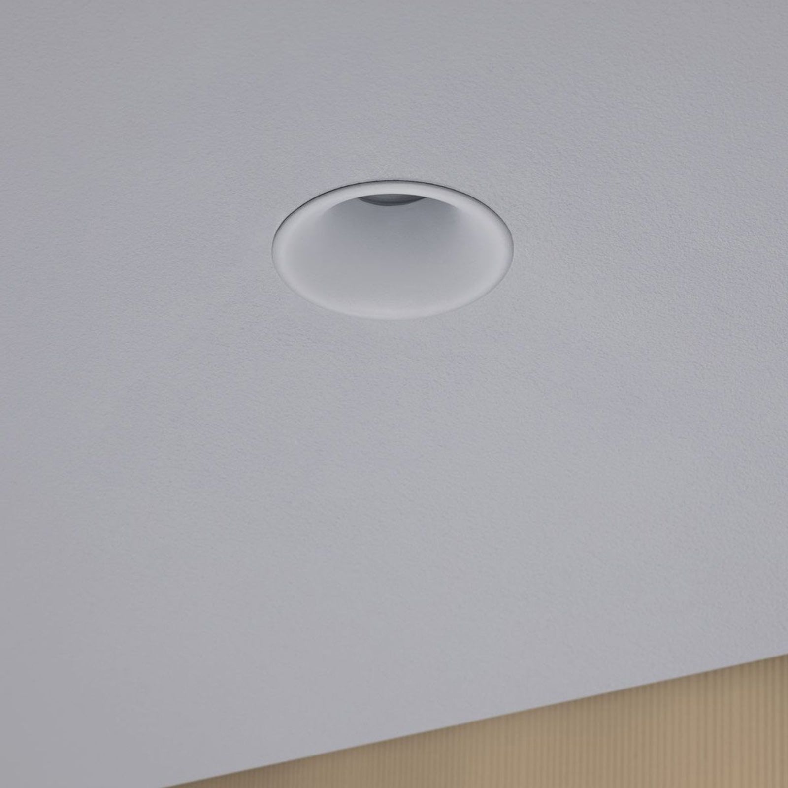 Montert LED innbyggingsspot Cymbal 3-pack dimbar hvit IP44 i tak