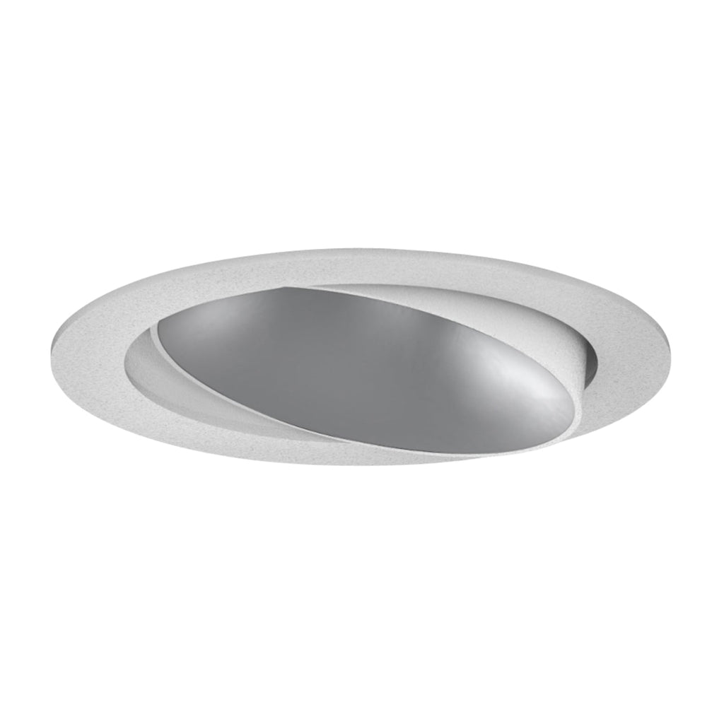 LED innbyggingsspot Dark Night R svingbar bakside med monteringsdetaljer