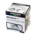 led innbyggingsspot decoclic sett gu10 45w aluminium hvit forfra