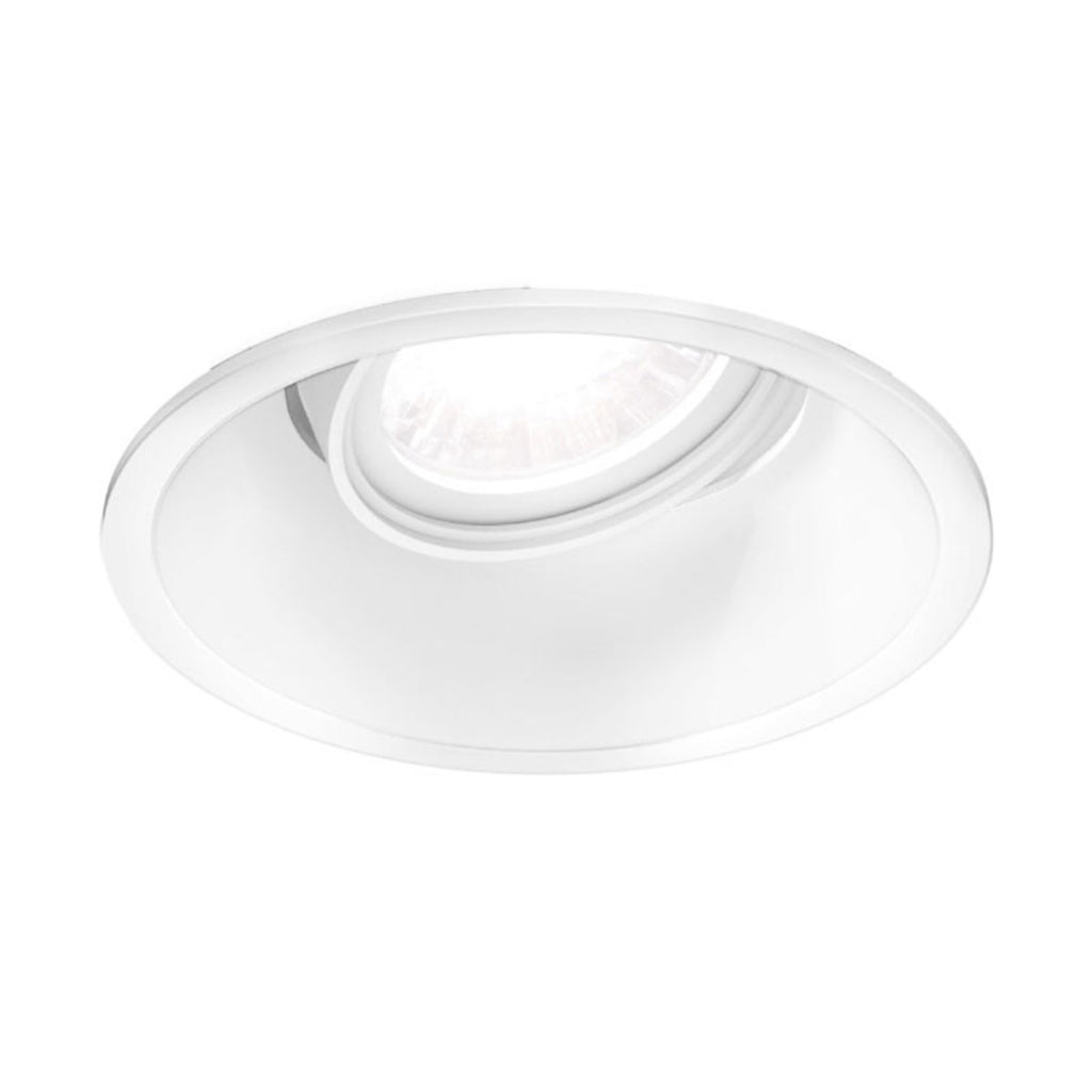 LED innbyggingsspot Deep Adjust dim-to-warm hvit Ø9,4 cm forfra