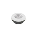 LED innbyggingsspot Diled Dim-To-Warm hvit forfra