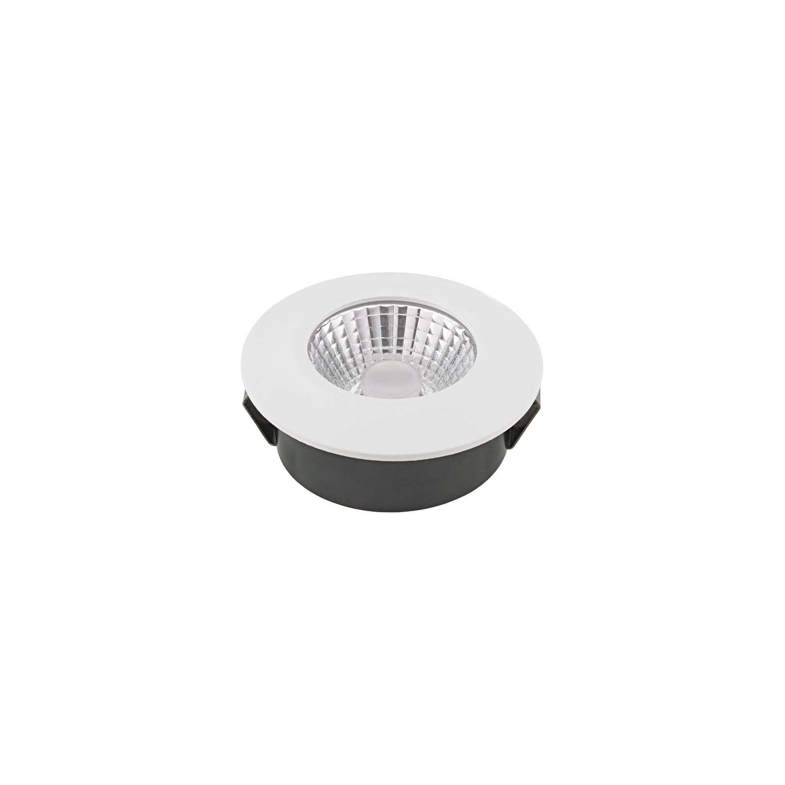 LED innbyggingsspot Diled Dim-To-Warm hvit forfra