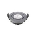 LED innbyggingsspot Diled dimbar Ø8,5 cm 6W antrasitt Sigor forfra