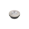 LED innbyggingsspot Diled stål Ø6,7 cm dimbar 3000K CRI95 forfra