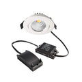 LED innbyggingsspot Dione dimbar hvit Ø8,2 cm forfra