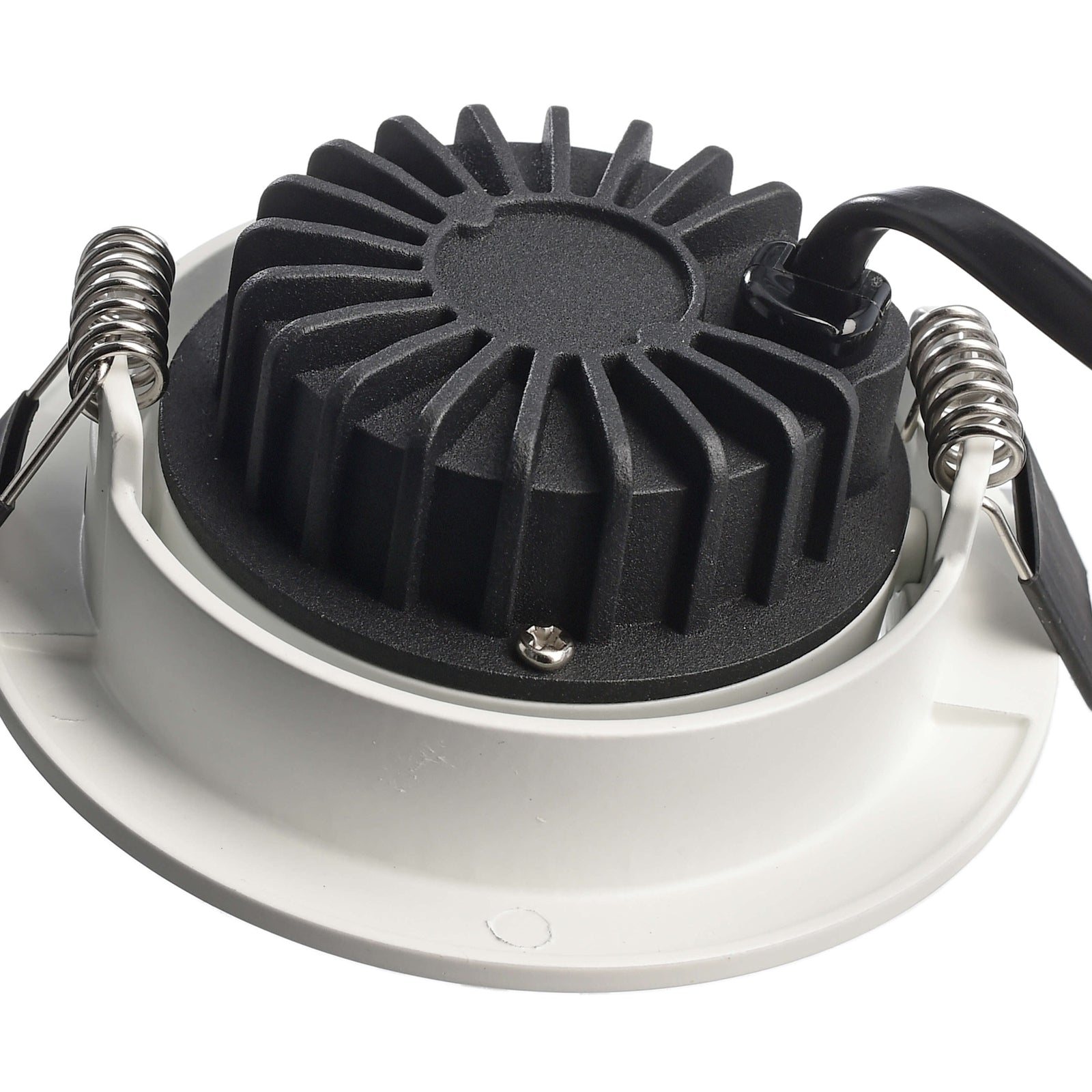LED innbyggingsspot Dione dimbar hvit Ø8,2 cm nærbilde