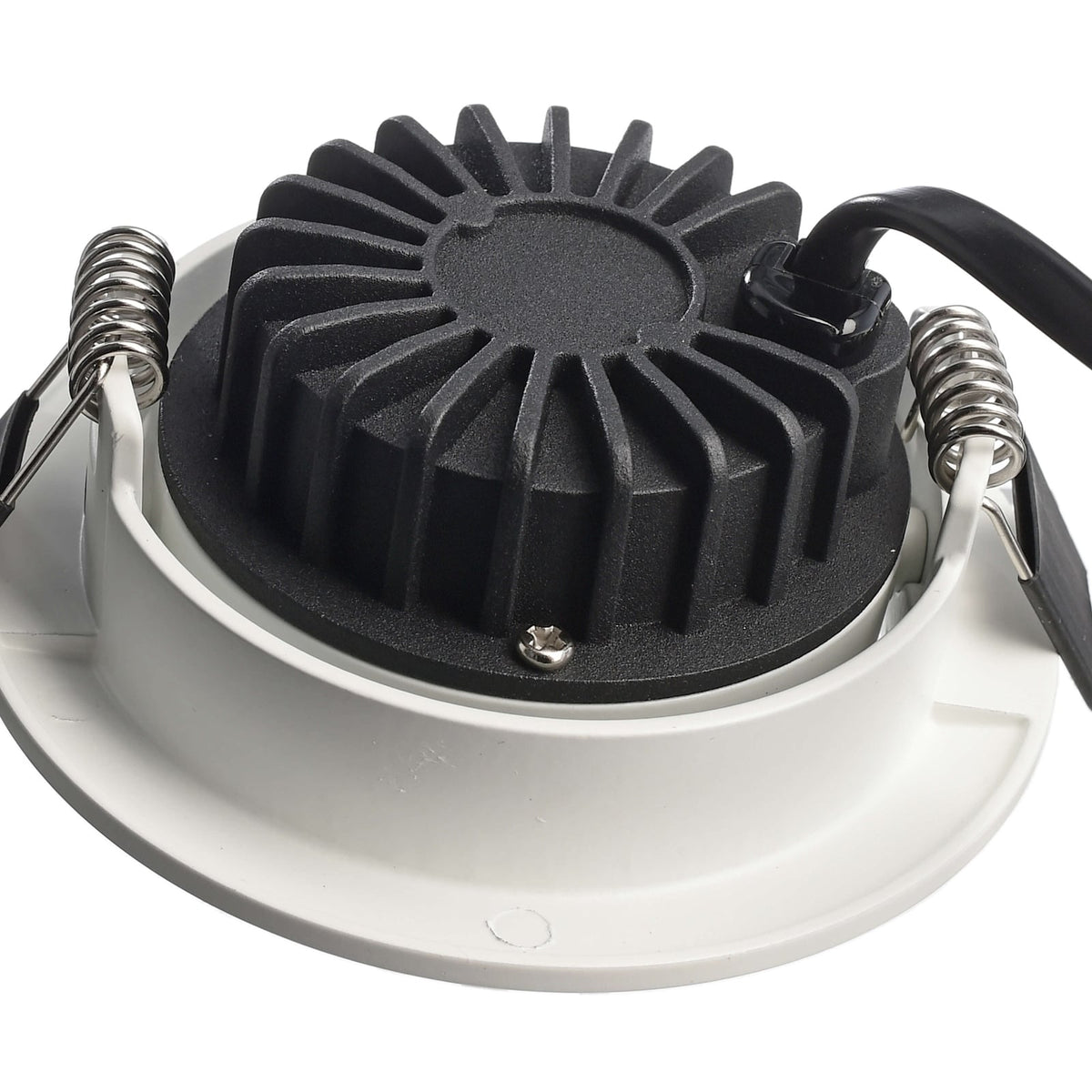 LED innbyggingsspot Dione dimbar hvit Ø8,2 cm nærbilde