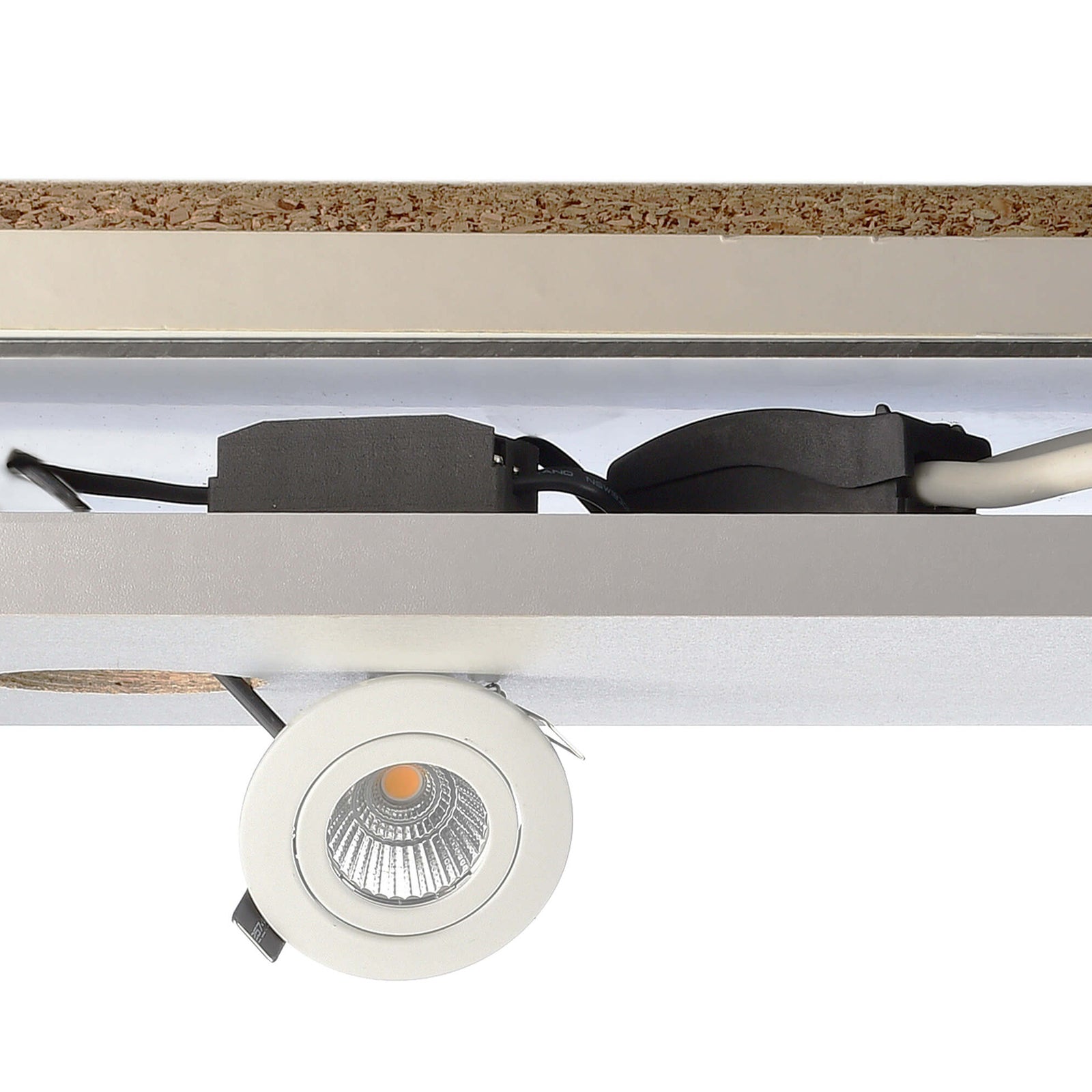 LED innbyggingsspot Dione dimbar hvit Ø8,2 cm 3000K - Deko-Light
