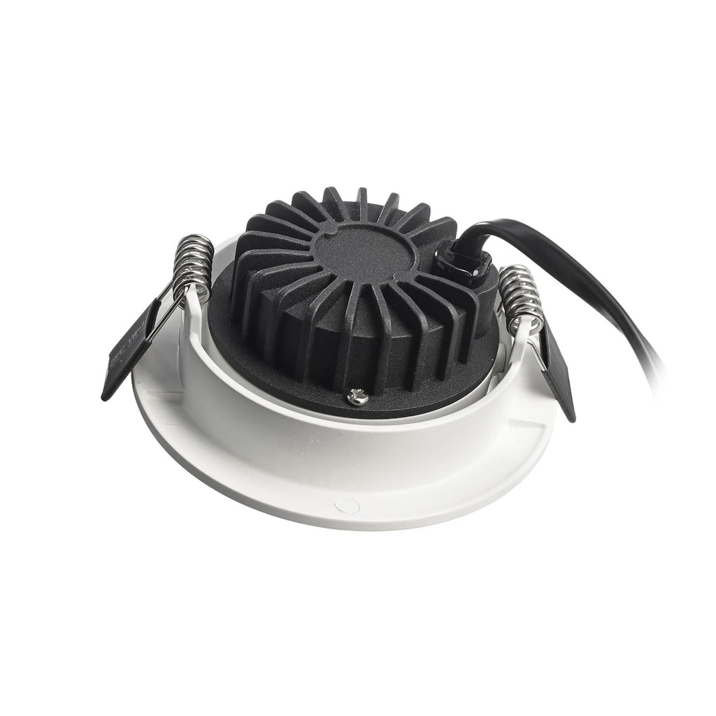 LED innbyggingsspot Dione dimbar hvit detalj