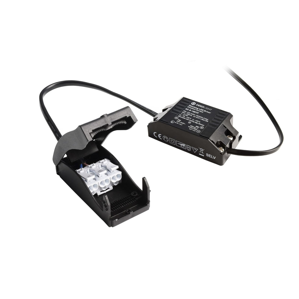 LED innbyggingsspot Dione dimbar hvit tilkoblingsboks