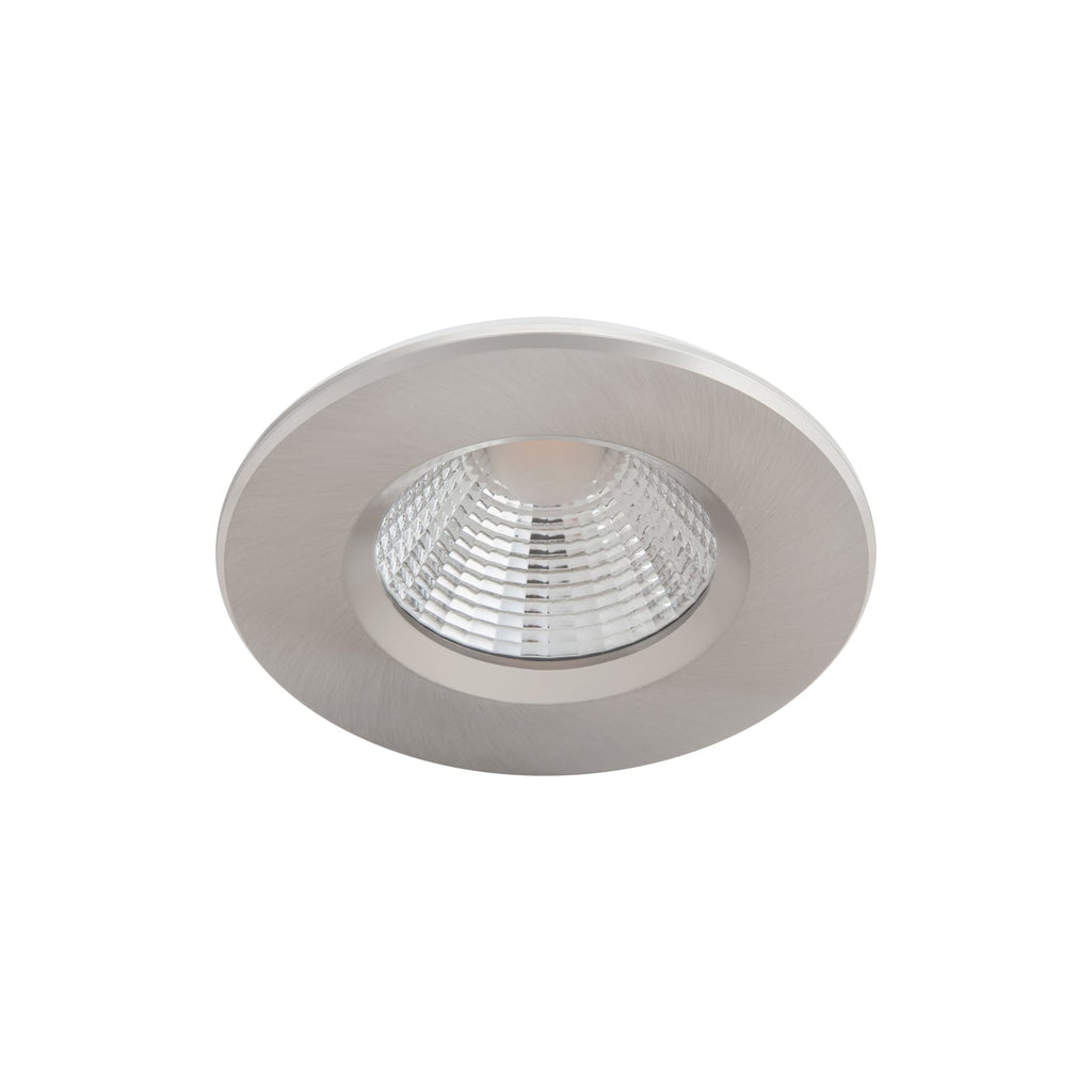 LED innbyggingsspot Dive dimbar nikkel IP65 5,5W 2700K - Philips forfra