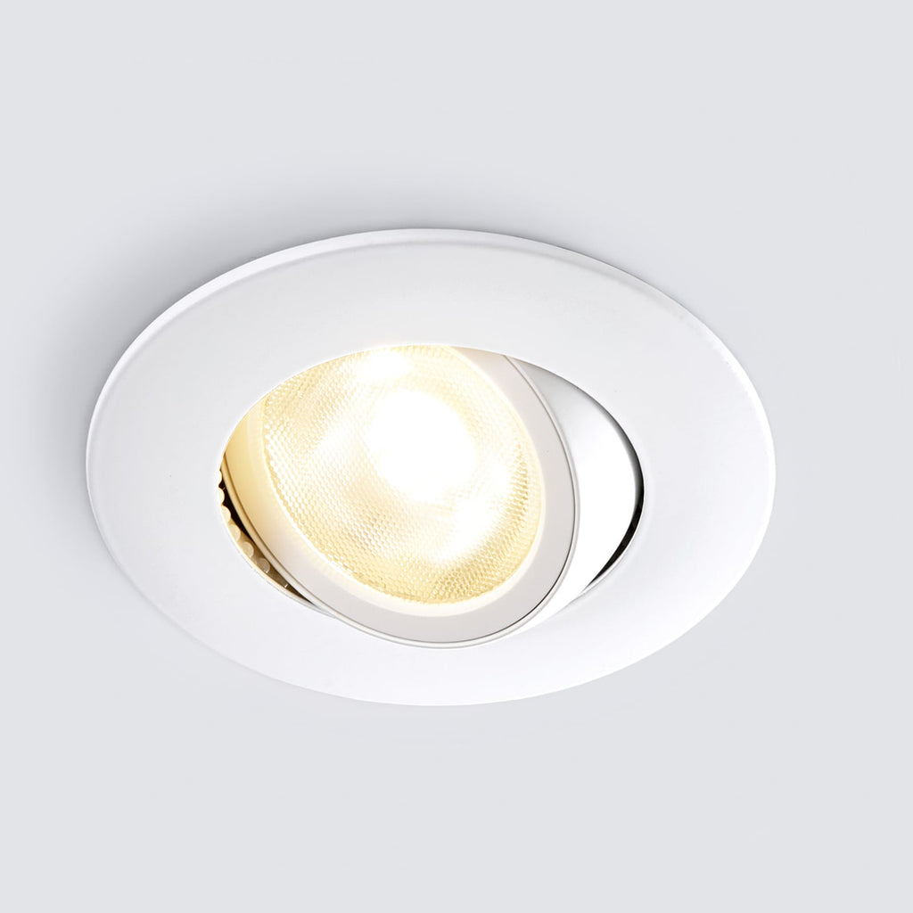 LED innbyggingsspot DL8002 svingbar dimbar 8,5W IP65 fra Heitronic forfra