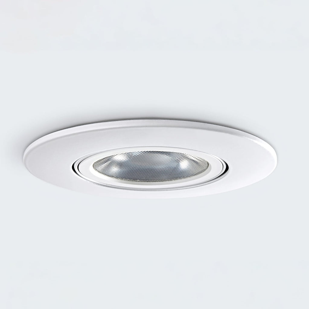 Detalj av LED innbyggingsspot DL8002 svingbar dimbar 8,5W IP65 fra Heitronic