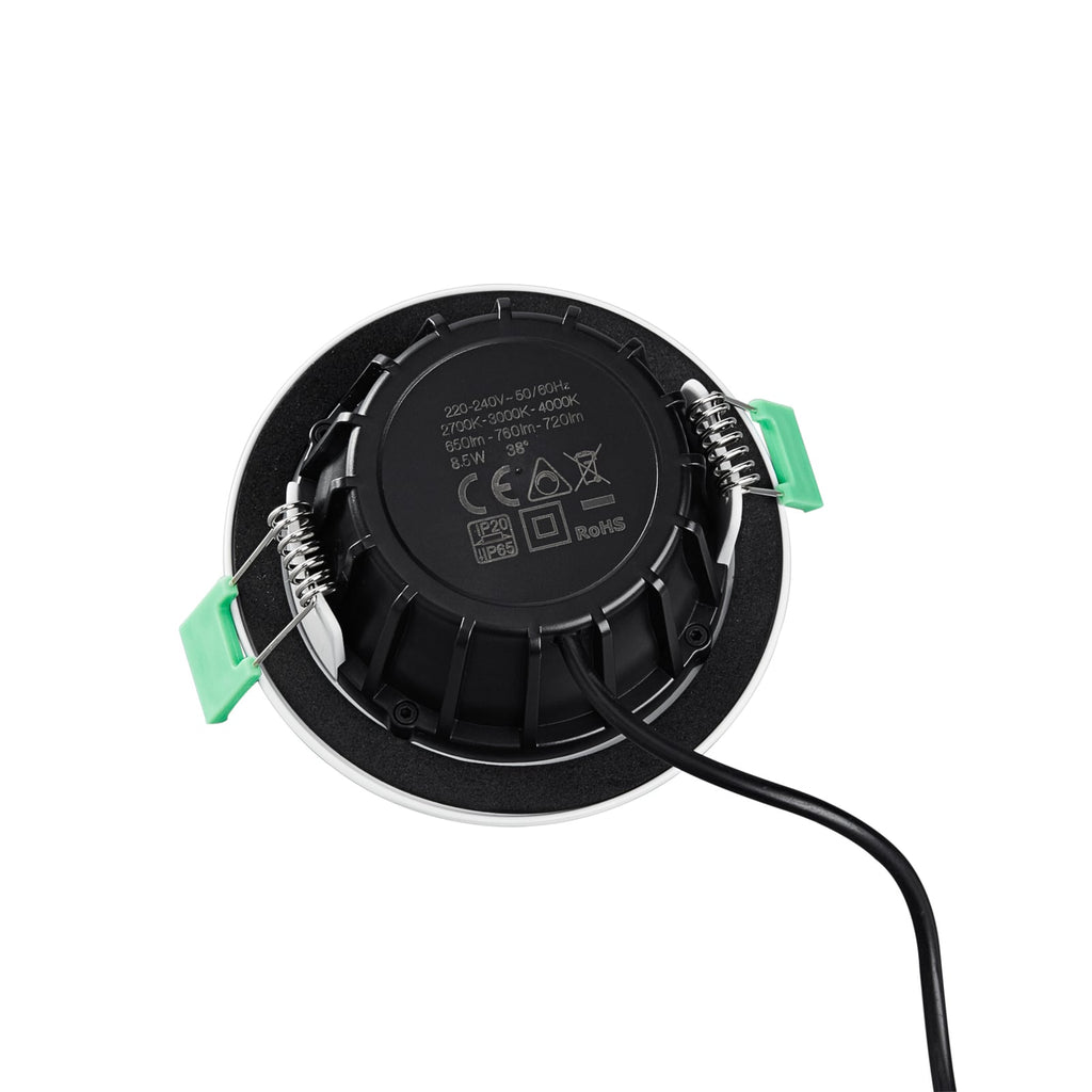 LED innbyggingsspot DL8002 svingbar dimbar 8,5W IP65 fra Heitronic utsnitt