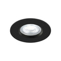 LED innbyggingsspot Don Smart 3-sett dimbar RGB CCT IP65 svart forfra