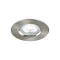 LED innbyggingsspot Don Smart RGBW dimbar IP65 nikkel - forfra
