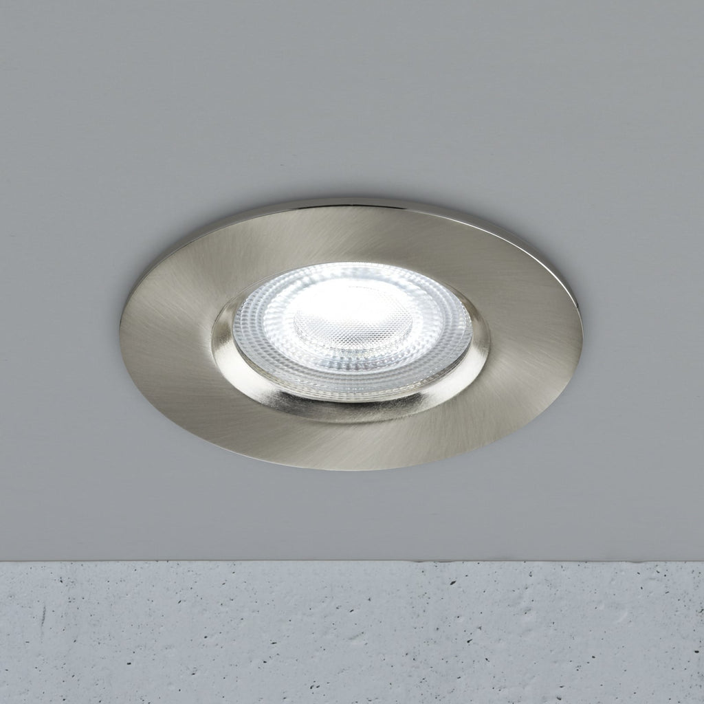 LED innbyggingsspot Don Smart RGBW dimbar IP65 nikkel - bakside